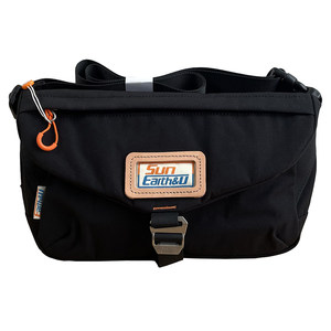 
Luna Collection Large Capacity Shoulder Bag Black Shoulder Bag Beige Women's Commuter Crossbody Canvas Casual Lightweight Mobile Bag