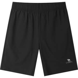 Camel men's casual shorts men's summer breathable loose cool outdoor sports couple's elastic straight five-point pants