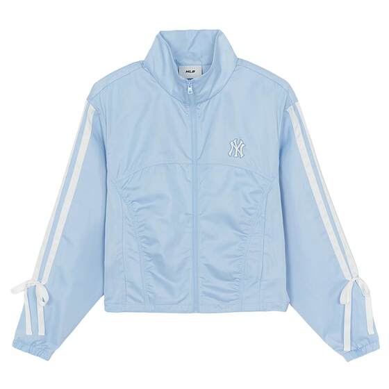 
[520 Gift] MLB Official Women's Light Satin Pleated Jacket Jacket 26 Summer New Style WJB14