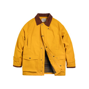 
Uncle Gu's rugged gentleman's American retro work armor deck jacket men's spring loose lapel windbreaker jacket