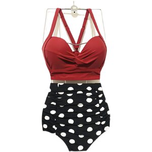 Tall sports fitness bikini top, comfortable wide shoulder strap, decompression of large breasts, gathers fat people swimsuit