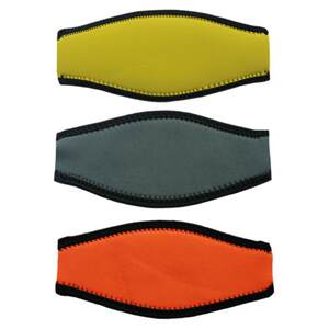 GM Black strap diving facial mirror protective hairstyle band double -layered mirror -tape snorkeling special mask belt