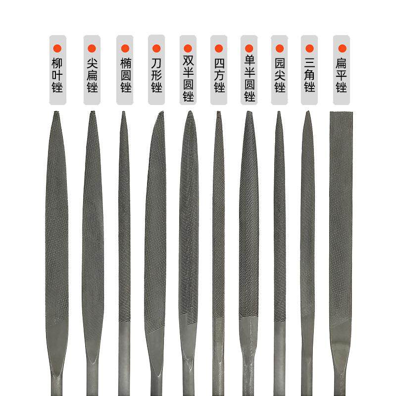 Assorted Metal and Wood File Set for Carpentry and Grinding Tools