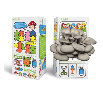 Spray water on the mushroom box and it will grow, easy to operate and delicious