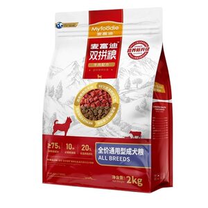 
McFoodie Dog Food Beef Double Mix Special for Adult Puppies Golden Retriever Bichon Bianmu General Freeze-Dried Dog Food