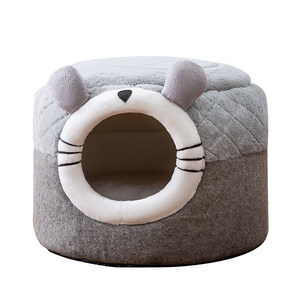 
Cat nest is warm in winter, closed and safe, super large cat house, cat bed room, winter cat sleeping nest, universal for all seasons
