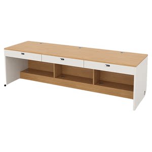 
Office staff 3 people 8 people Real estate agency computer desk reception desk six-person sales table