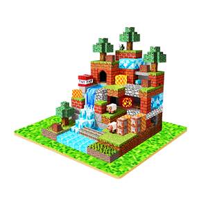 
[Pre-sale] Minecraft Magnetic Cubes Full Set Genuine Children's Educational Toys Magnetic Boy Birthday Gift