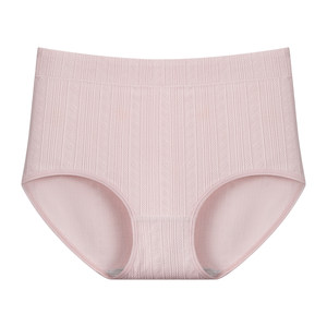 
Fenton Mom Panties Women's Pure Cotton Antibacterial 2025 New Middle-aged and Elderly High Waist Tummy Control Seamless Women's Triangle Shorts