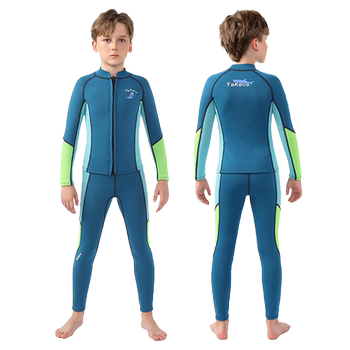 Children's swimsuit is divided into thickened warmth and cold prevention and cold prevention
