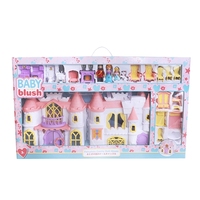Portable Children's Doll House - Princess Castle Villa Gift