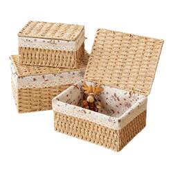 [10W+ sold]Handmade woven storage box