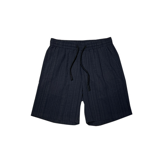 
Japanese retro men's cool casual casual pants 2026 summer breathable beach pants solid color loose straight shorts