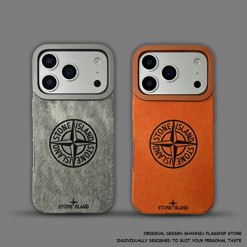 Stone Island Compass Logo Phone Case for iPhone 17, 16, 15, 14 and 13