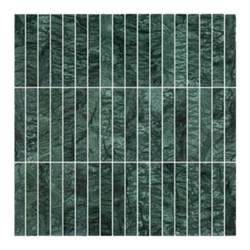 Slender stone mosaic curved wall tiles