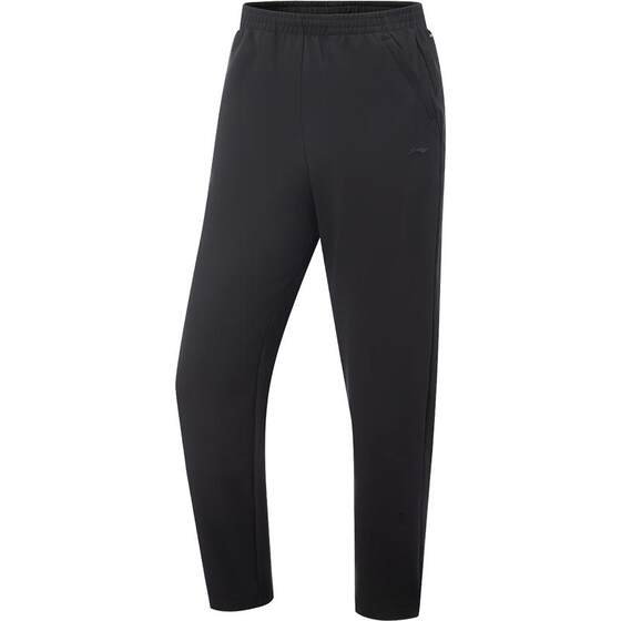 
Li Ning sweatpants women's fitness black pants running spring velvet warm straight knitted sweatpants women's pants