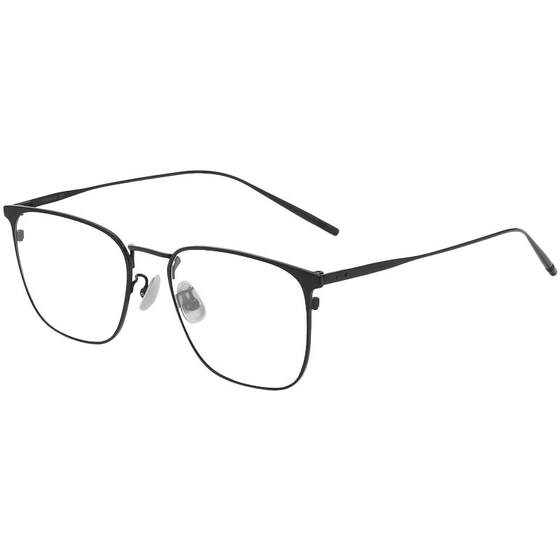 
Ultra-light pure titanium myopia glasses frame for men can match with business high-end titanium rack for men's black eye lens frame