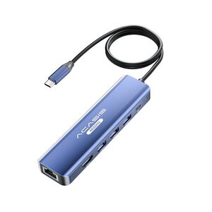 
Akasis expansion dock typec expansion HDMI screen conversion USB splitter hub network cable multi-interface adapter compatible with lightning protocol laptop accessory extender