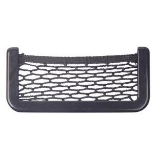 Car storage supplies multi -functional storage box paste large mobile phone bag hanging bag car inside storage mesh pocket
