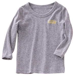 
Spring 2 pieces children's pure cotton thin long-sleeved autumn clothes T-shirt tops striped underwear boy baby bottoming shirt pajamas