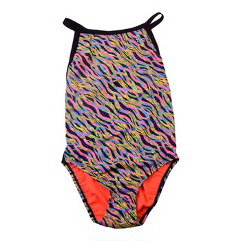 
American T family professional racing swimsuit for women's quick-drying competition