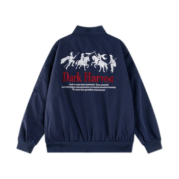 
DHSS American Street War Horse Embroidered Boat Jacket