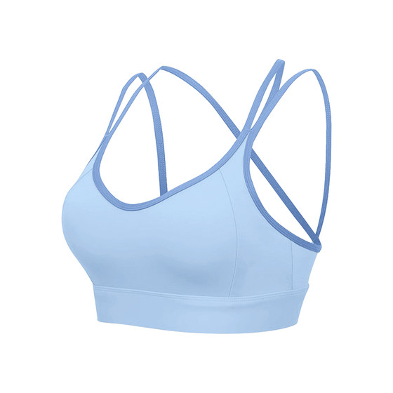 
Fat mm plus size sports bra for women with large breasts, shock-proof and sagging sports bra, beautiful back, yoga wear, fitness wear vest