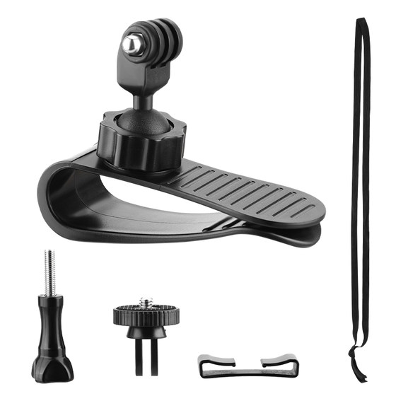 
Flymile is suitable for shadow stone Insta360 X5/X4 Air car sun visor bracket panoramic action camera universal car fixed bracket clamping base accessories