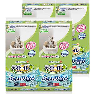 
GAINES/Jialezi Uniga urine pad cat litter box pet urine pad deodorizing cat supplies 10 pieces 4 packs