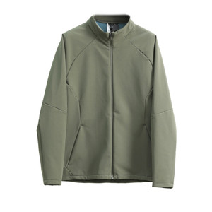 
High-end comprehensive training series, functional king, 4D surround tailoring, men's outdoor stand-up collar, windproof and velvet woven jacket