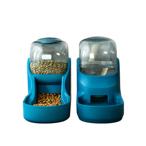 
Cat water dispenser, dog automatic feeder, cat food, non-wet mouth, drinking water, flowing unplugged pet teddy supplies