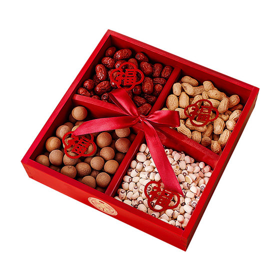 
A complete set of four-compartment fruit plate, living room coffee table decorations, moving supplies for moving into a new house.