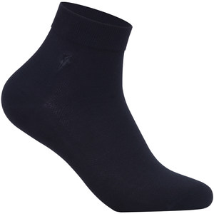 POLO business socks Men's summer thin network eye breathable, black high -end cotton gift box anti -odor leather socks
