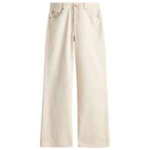 
HM women's pants 2026 summer new high-waisted twill straight-leg commuting outdoor travel trousers 1335256
