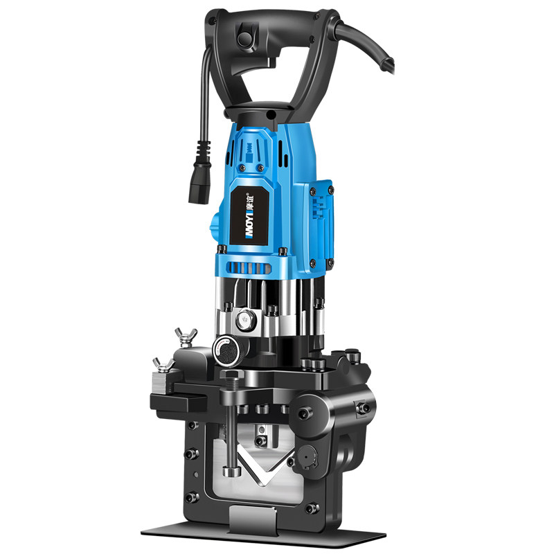 Hydraulic Angle Iron Punching Machine Portable Small Electric Cutting ...