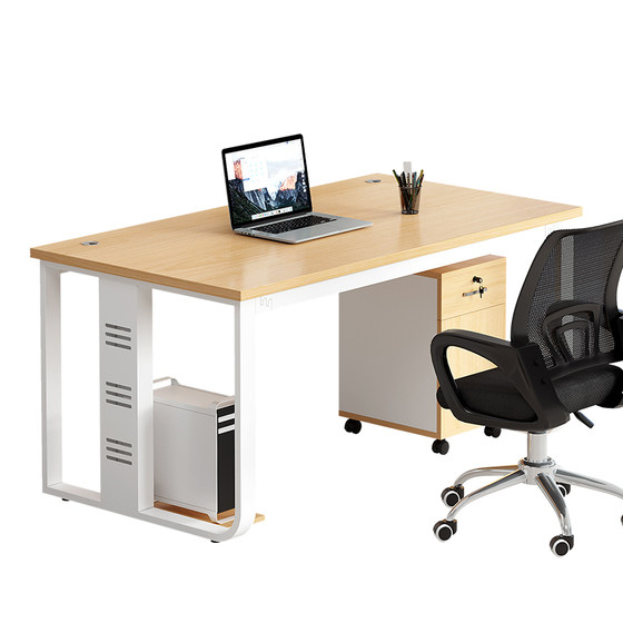 
Office desk employee desk chair combination office boss desk employee desk single double side by side computer desk desk desk desk desk desk