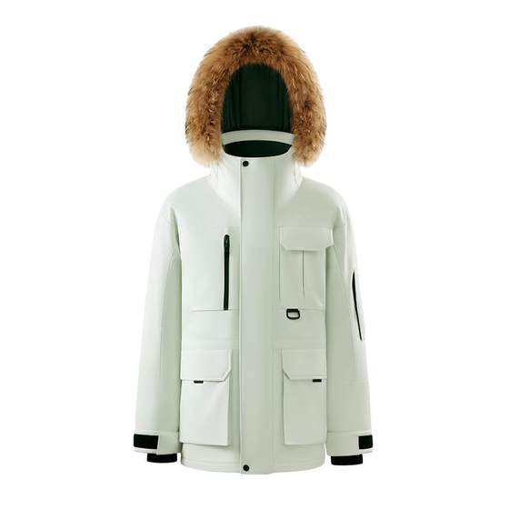 
NetEase carefully selects China Goose Down Jacket Men's Work Wear Goose Down Ski Wear Three-proof Pie Overcome Windproof Goose Down Jacket Women