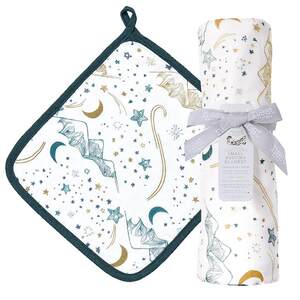 Nest Designs Newborn gauze bag single wrap quilt large square towel baby cover blanket baby spring and summer bath towel
