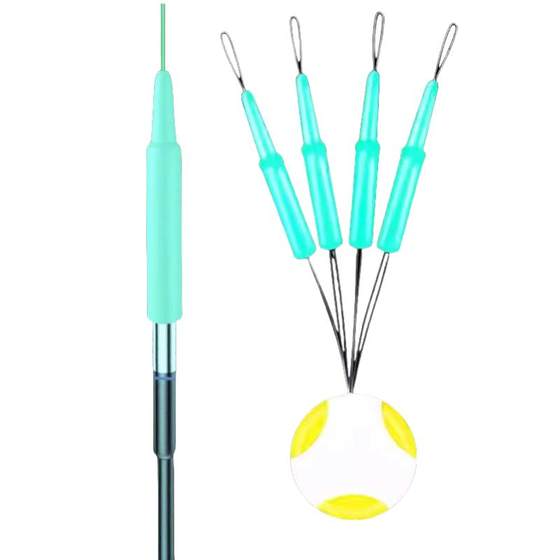 Pole-slightly anti-wrapped bean space tube pole tip fishing hose space bean silicone special main line anti-wrapped small accessories
