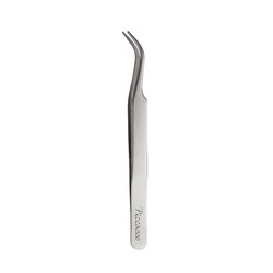 Korean piccasso eyelash elbow tweezers stainless steel