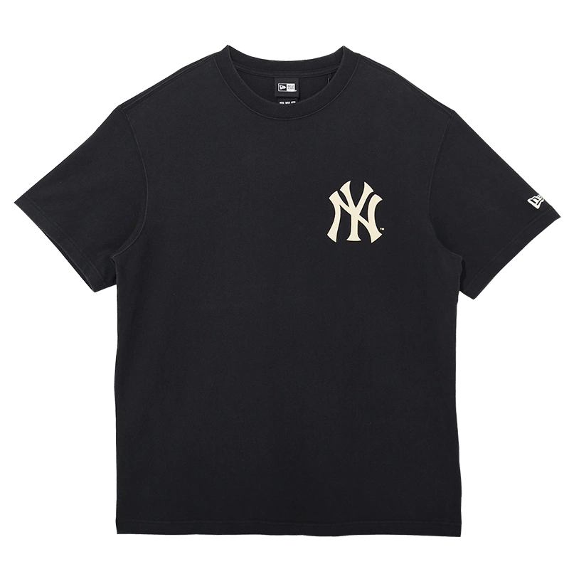 New Era纽亦华夏季新款MLB系列NY短袖T恤简约潮流男女情侣上衣 