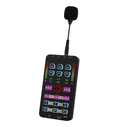 Cuckoo K5 Sound Card Mobile Computer Dedicated Game Entertainment Live Singing Equipment Microphone Integrated Universal