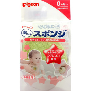 
Japanese Pigeon Baby Baby Bath Bath Soft Foam Newborn Bath Scrub Sponge