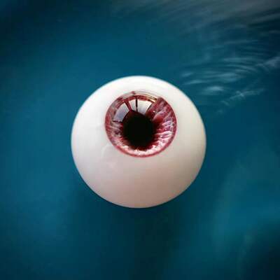 taobao agent [Moyi Eye-Red Pupil] BJD resin eye-catching small iris Eye Drip Eyes 12-18mm Three-in 6 points