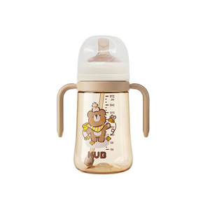 
KUB can be a better learning drinking cup, duckbill cup, baby straw water cup for babies over 6 months old, anti-choking PPSU bottle