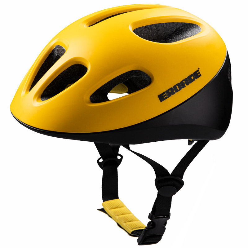 Casco da Ciclismo per Bambini con Cinturino per Bambini dai 5 Ai 14 Anni Colore BLU NERO - NTL Nuova Tecnologia