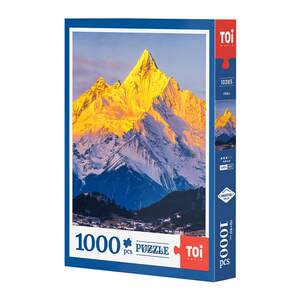 
TOI Tuyi puzzle 1000 pieces adult version flat decompression puzzle handmade diy toy Rizhao Jinshan photo frame