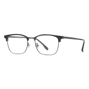 Pasha's myopia glasses boxb frame men's half -frame glasses online system digital anti -blue light mirror frame with Zeiss lens