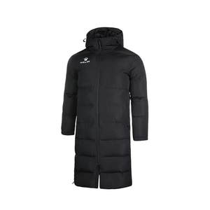Kelme Calmei sports cotton clothing men's long coat cotton jacket thickened warm winter training imitation down cotton jacket