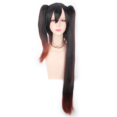 taobao agent Dating During the Dating Battle During the Dating Battle, the three short hair on the body+asymmetric tiger mouth clip gradient cos wig fake hair